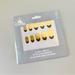 Disney Makeup | Gold Black Mickey Mouse Ears Nail Decals Stickers | Color: Black/Gold | Size: Os