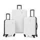 American Tourister Groove 3-teiliges Set, Weiss/opulenter Garten, 3-Piece Set (20/24/28), Groove Hardside Gepäck mit Spinnrädern, weiß, 3-teiliges Set (Handgepäck, mittel, groß)