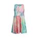 Rovga Toddler Girl Dress Clothes Baby Kids Crew Neck Summer Sleeveless Tie Dye Sundress Casual Beach Prints Party Dress