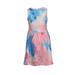 Rovga Toddler Girl Dress Clothes Baby Kids Crew Neck Summer Sleeveless Tie Dye Sundress Casual Beach Prints Party Dress