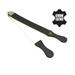 Barberâ€™s Leather Strop Sharpener for Solid Straight Razors Black Color