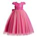 VerPetridure Baby Girl Dresses Sleeveless Princess Dresses for Girls Kids Dress Girls Sleeveless Princess Dress Butterfly Sequin Mesh Dress Tufted Dress