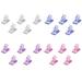25pcs Nail Extension Clip Quick Building Nail Forms Nail Tips Clip Plastic Finger Extension LED Builder for DIY Manicure Nail Art Manicure Tools
