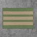 Colonial Mills 10 x 13 Olive Green Rectangular Striped Braided Rug
