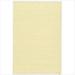 Colonial Mills 6 x 9 Yellow Braided Reversible Rectangular Area Throw Rug