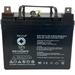 SPS Brand 12V 35Ah Replacement battery (SG12350) for Lawn Mower Encore 48K 250 WT