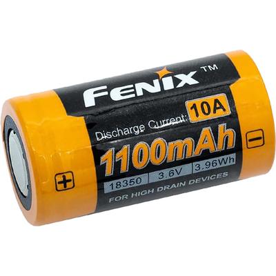 Fenix Rechargeable Battery 18350 3.6 Volt Lithium 1100 mAH SKU - 545098