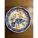 Anthropologie Dining | Anthropologie Nathalie Lete Pottery Bleu Bird Plate Blue 10" Rare | Color: Blue | Size: 1