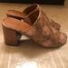 Coach Shoes | Coach Mules! Brand New, Beautiful Sandals. Size 8.5 | Color: Tan | Size: 8.5