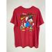 Disney Shirts | Disney Shirt Adult Large Scrooge Mcduck Tee Pink Short Sleeves Duck Tales 90s | Color: Pink/Red | Size: L