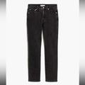 Madewell Jeans | L35 The Petite Jean In Lunar Wash | Color: Black | Size: 27p