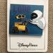 Disney Jewelry | Disney Parks Collection Wdw Wall-E & Eve Love Enamel Trading Pin | Color: Blue/Yellow | Size: Os