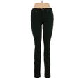 Gap Outlet Jeans - Low Rise Skinny Leg Denim: Green Bottoms - Women's Size 6 - Dark Wash