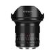 7artisans 15mm F4 Large Aperture Full Frame 114° Wide-angle Lens, Compatible for EOS-R, RED, EOS-R3, EOS-R5, EOS-R6, EOS-RP, Black