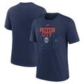 Men's Nike Navy Detroit Tigers Rewind Retro Tri-Blend T-Shirt