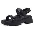 Sandale TAMARIS Gr. 38, schwarz Damen Schuhe Sandalen mit Touch It-Ausstattung