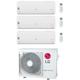 Climatiseur LG trial split inverter libero smart series 9+9+12 btu avec mu3r19 ul0 r-32