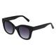 Fielmann OU 037 SUN FA ZOE Damen-Sonnenbrille Vollrand Butterfly Acetat-Gestell, Schwarz