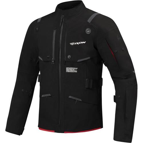 Ixon M-Skeid Motorrad Textiljacke, schwarz, Größe L