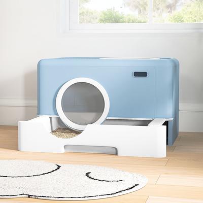 Cat Litter Box Enclosed Cat Toilet