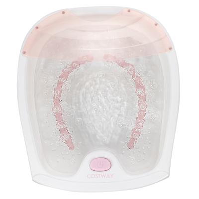Foot Spa Bath W/ Smooth Bubble Massage Nodes & Arch Toe-Touch Control