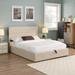 Queen Size Upholstered Platform Bed with Underneath Storage & Tufted Headboard