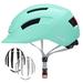SLANIGIRO Adult Bike Helmet with Light - Commuter Bicycle Road Cycling Helmet with Replacement Pads for Men Women
