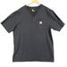 Carhartt Shirts | Carhartt Workwear T Shirt Mens Grey Original Fit Short Sleeve Front Pocket Sz Xl | Color: Gray | Size: Xl