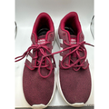 Adidas Shoes | Adidas Neo Cloudfoam Women's Sneakers Running Shoes Size 7.5 Burgundy & White | Color: White | Size: 7.5