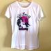 Disney Tops | Disney Maleficent White Shirt Sleeve Top Size Large | Color: Purple/White | Size: L