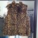 J. Crew Jackets & Coats | J Crew Faux Fur Size M | Color: Brown/Tan | Size: M