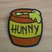 Disney Accessories | Disney Winnie The Pooh Hunny Pot Iron On Patch | Color: Yellow | Size: Os