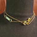 Kate Spade Jewelry | Kate Spade Goldtone Necklace | Color: Gold/Green | Size: Os