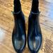 J. Crew Shoes | J. Crew Women’s Chelsea Rain Boot Shiny Black | Color: Black | Size: 7