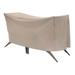 Modern Leisure Basics Patio Dining Set Cover in Brown | 30 H x 65 W x 32 D in | Wayfair 3114