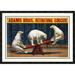 Global Gallery 'Adams Bros. Circus' Framed Vintage Advertisement Canvas in White | 29.66 H x 36 W in | Wayfair DPF-295790-36-119