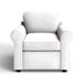 Armchair - Birch Lane™ Warrington Upholstered Armchair Sustain®/Fabric in White | 37 H x 38 W x 37 D in | Wayfair 031A002E01EA41DD834333D4E5BB7B23