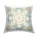 Stupell Industries Earthy Muted Geometric Pattern Printed Throw Pillow Design By Flora Kouta Polyester/Polyfill blend | 18 H x 18 W x 7 D in | Wayfair