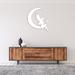 Trinx FAIRY MOON - METAL WALL ART in White | 12 H x 12 W x 0.12 D in | Wayfair 6709C965DEBC45AD8C6C436C4A11CF34