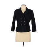 Ann Taylor LOFT Blazer Jacket: Black Jackets & Outerwear - Women's Size 6 Petite