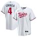 Men's Nike Carlos Correa White Minnesota Twins Home Replica Player Jersey