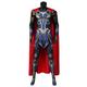 Applysu Thor Jumpsuits Superhero Costume Adult Fancy Outfit Deluxe Superhero Costume for Men,Blue,XXL