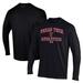 Men's Under Armour Black Texas Tech Red Raiders Athletics Performance Long Sleeve T-Shirt