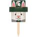 Michigan State Spartans 16" x 19" Easter Bunny Yard Stake