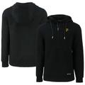 Men's Cutter & Buck Black Pittsburgh Pirates Roam Eco Half-Zip Recycled Pullover Hoodie