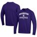 Men's Under Armour Purple Northwestern Wildcats Athletics All Day Fleece Pullover Sweatshirt