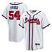 Men's Nike Max Fried White Atlanta Braves Home Replica Player Jersey