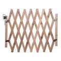 Retractable Pet Gate, Dog Stair Gate, Extendable Safety Gate, Wooden Expansion Dog Gate for Door Stairs, Retractable Gate Safety Protection for Small Medium Dog, for Patio