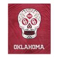 Oklahoma Sooners 60'' x 70'' Sugar Skull Fleece Blanket