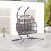 Adjustable Luxury Outdoor Porch Swing Chair Hanging Chair Egg Chair